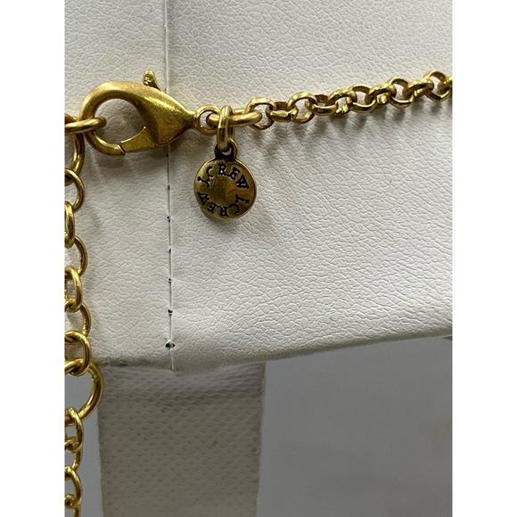 J. Crew‎ Peach Topaz Faceted Bezel Set Shimmering Rhinestone Collar Necklace - Picture 14 of 16